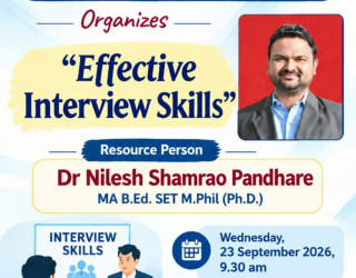 Guest Session on Effective Interview Skills
